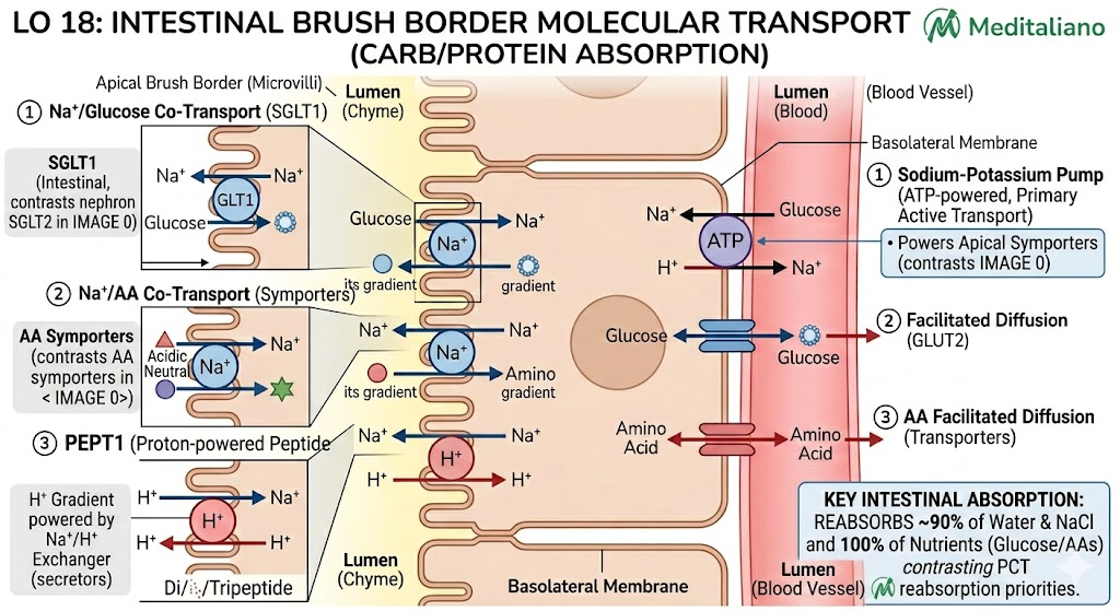 Microvilli Molecular Transport
