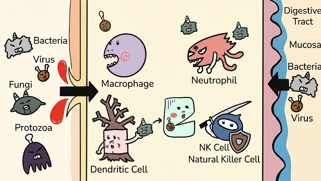 Cell-mediated immune response