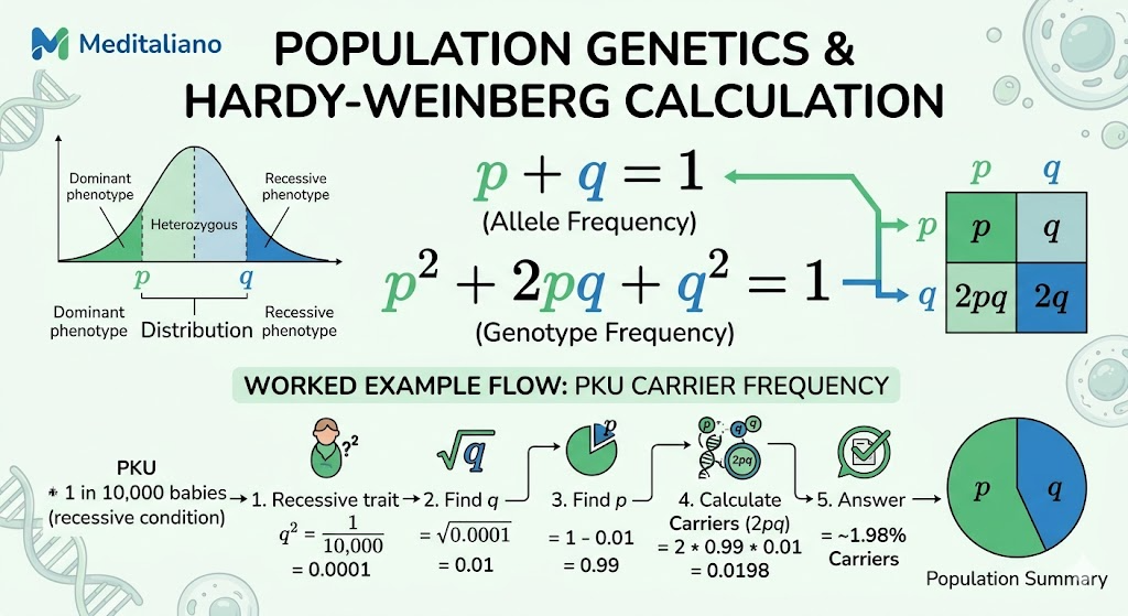 Population Genetics & Hardy-Weinberg Equilibrium