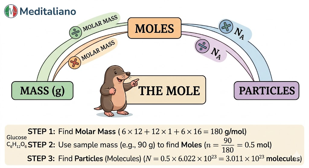 Stoichiometry and the Mole Diagram