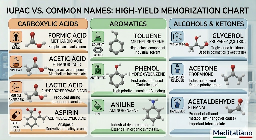 Common Biological Names and Structures