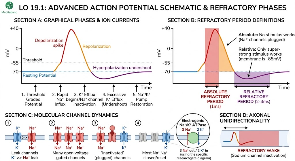 Advanced Action Potential Schematic